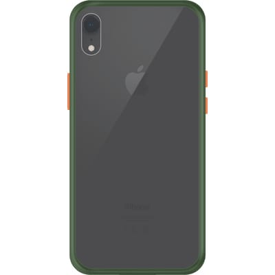 iPhone XR Back Cover - Groen/Transparant