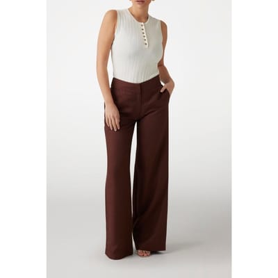 GUESS Marciano By  Giada Slv Sweater Top Sandy Shore Maat: XS | Mouwloze Tops Outlet | Dames | Wit