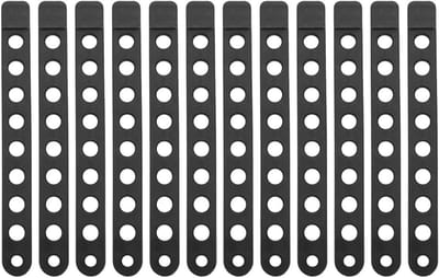 12 Stuks Fietsdragerriemen - Rubber Vervangingsriemen voor Fietsenrek