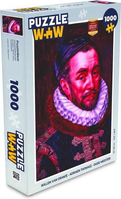 Puzzel Willem van Oranje - Adriaen Thomasz - Oude meesters - Legpuzzel - Puzzel 1000 stukjes volwassenen