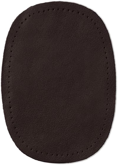 PRYM Patches.nappaleder naaien 10x14 d.bruin 929272 - Prym