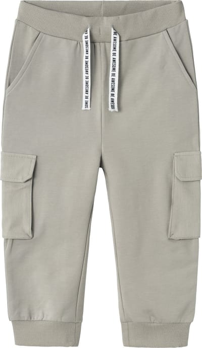 Name It mini jongens joggingbroek LUTIL Wild Dove Loose Fit - Maat 92