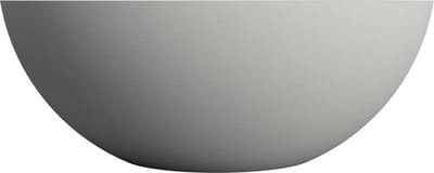 Waskom Arcqua Prince Opbouw 38x14 cm Rond Glans Wit