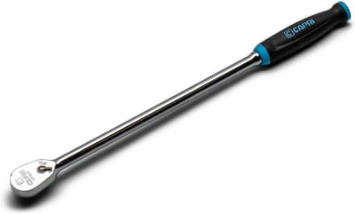 Extra Lange 1/4 Inch Fijne 90-Tands Ratel met Ergonomische Grip