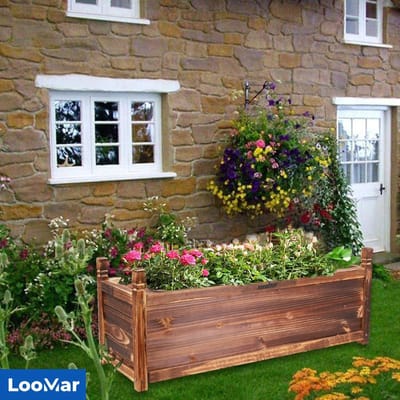 LooMar Plantenrek – Plantentafel – Plantenstandaard / Plantenhouder – Voor Binnen - Hout