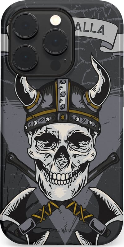 Casetastic Hoesje Geschikt voor Apple iPhone 14 Pro Magsafe - Stijlvolle Beschermende Duo-layer Case - Valhalla