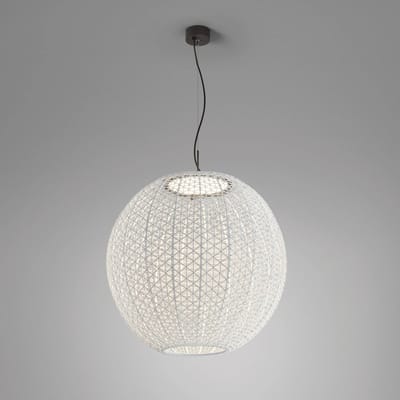 Bover Nans Sphere S/80 LED buiten hanglamp beige