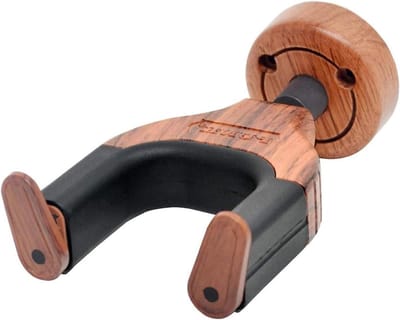 Gitaar Wandhaak - Muziekhouder - Instrument Ophangen - Ruimtebesparend Ontwerp - 15 cm - Houtkleur
