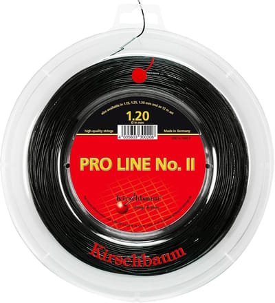 Tennissnaar - Monofilament Snaar - Tennis Spelen - Optimale Controle - 200 Meter - Zwart