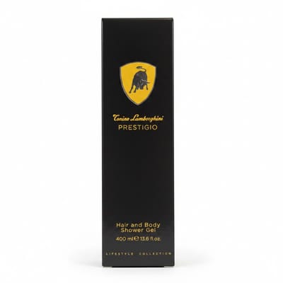 Tonino Lamborghini Prestigio Hair & Body Shower Gel 400 ml – Luxe Heren Douchegel