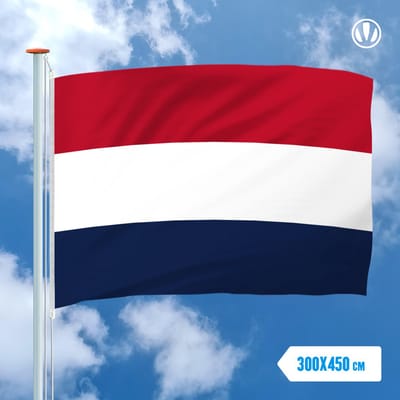 Oud Hollandse vlag 300x450cm XXL Marineblauw