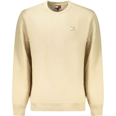 Tommy Hilfiger Beige Katoenen Sweatshirt voor Mannen
