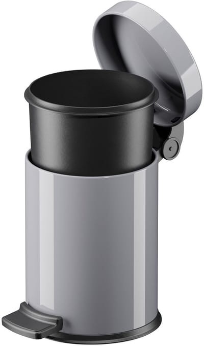 Hailo Solid S Pedaalemmer - 4 l - Zilver