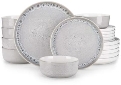 Classica Azzuro Serviesset - 36 delig - 12 persoons - Beige - Dinerborden - Bordenset - Diepe borden - Ontbijtborden - Servies - Keukenservies
