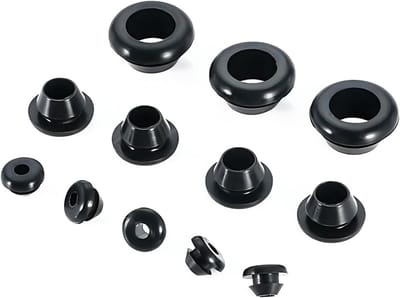 20 Stuks Rubber Grommets voor Kabels en Draadbescherming, ID 4mm, Montage Diameter 6mm, Duurzaam en Flexibel