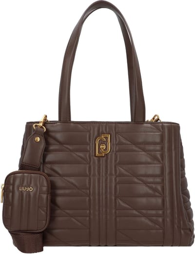 LIU JO Shopper Achala Tote Moro Light Donkerbruin