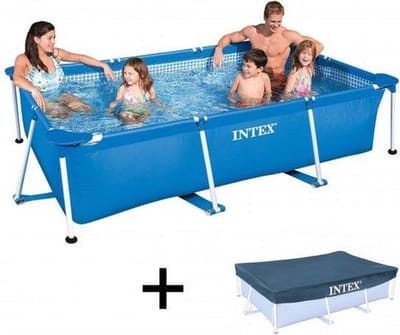 Intex Zwembad 300x200x75 cm - Metal Frame Pool voor het hele gezin