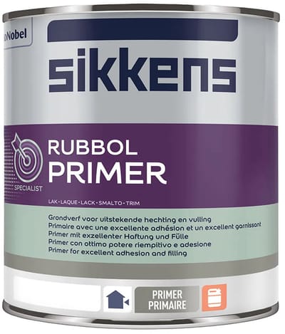Sikkens Rubbol Primer - 1L - RAL 9010 | Zuiver Wit