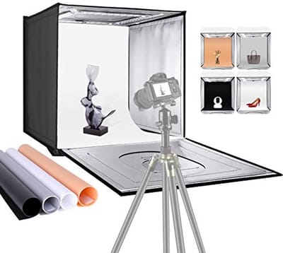 Fotostudio Lichtbox 50 cm - Professionele Fotografie Met 120 LED-Lampen