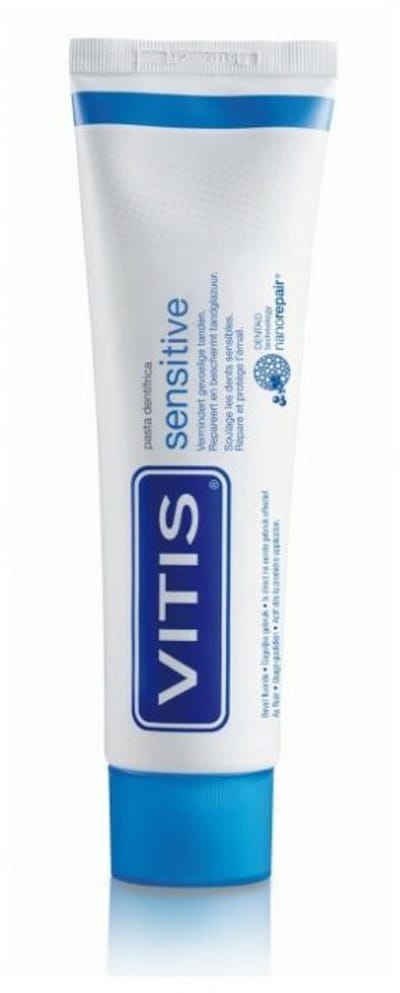 4x Vitis Sensitive Tandpasta 75 ml