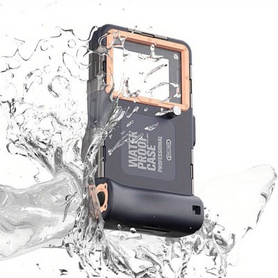 Livano Waterdichte Telefoonhoesjes - Waterdicht Telefoonzakje - Waterproof Festival Opbergtasje - Documententasje - Waterbestendig - Blauw