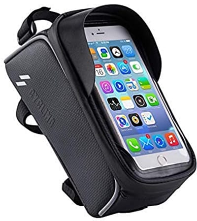 Waterdichte Fietstas met Aanraakscherm voor Fietsstuur - 6,0 inch Telefoontas met Zonneklep