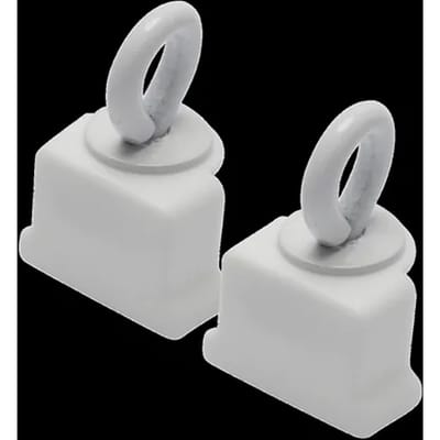 Witte Sencys Einddoppen Met Stoppers 2 Stuks