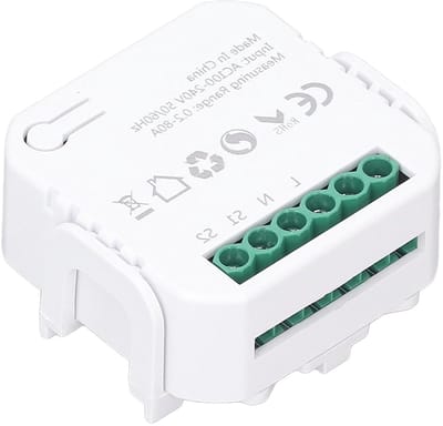 Slimme Energiemeter - Energie Monitor - Energie Verbruik - Realtime Meting - 100-240V AC - Wit