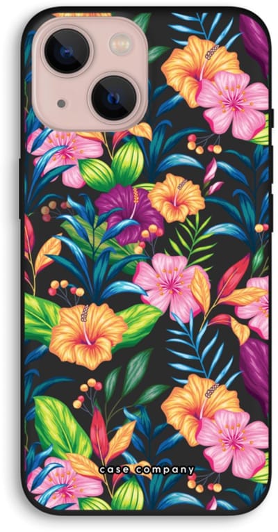 Case Company® - Hoesje geschikt voor iPhone 13 hoesje - Tropisch 2 - Biologisch Afbreekbaar Telefoonhoesje - Bescherming alle Kanten en Schermrand