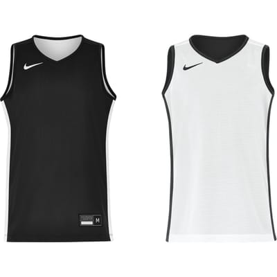 Nike Team25 Basketball Stock Reversible Shirt Kinderen Zwart K010