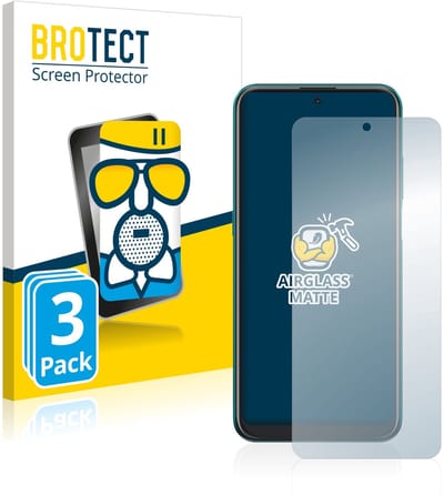 BROTECT - Screenprotector voor Nokia X20 - Folie Beschermfolie Beschermglas matte 3 Stuks