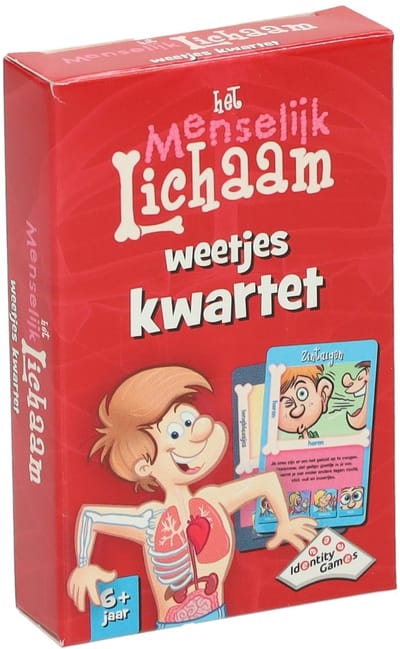 Het Menselijk Lichaam Weetjes Kwartet
