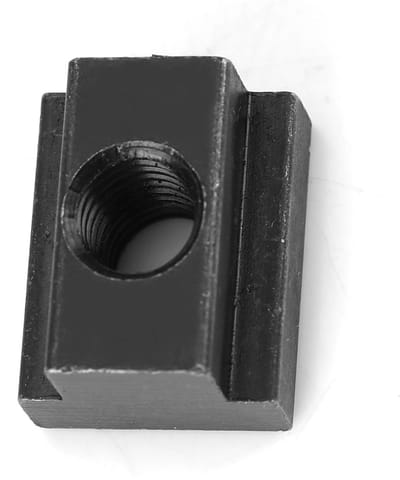 Dailygoods- T-Sleufmoeren 5 Stuks - Zwart Oxide Afwerking - T-Boutmoeren - Geschikt Voor M8/M10 - Voor T-Sleuven - Professionele Kwaliteit