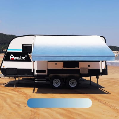 Universele RV Luifel Stof Vervanging voor Camping en Vakantie - Waterdicht Vinyl Zonnescherm