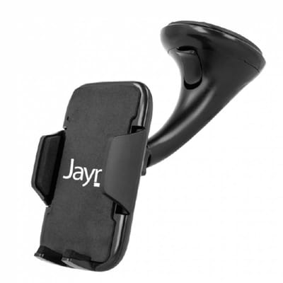 Jaym, Smartphone autohouder met zuignapbevestiging, Zwart