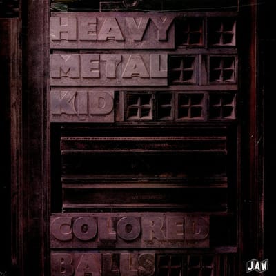 Coloured Balls - Heavy Metal Kid (LP)