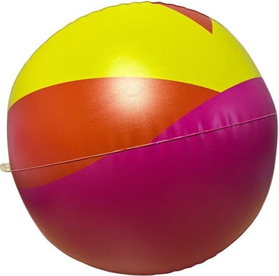 Swim Essentials Strandbal Opblaasbaar - Neon Kleurblokken - Ø 51 cm