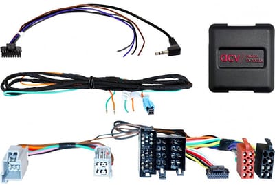 Stuurwiel bediening geschikt voor Fiat Citroen/ Opel/ Ducato 2021 - ISO/Mini ISO Multilead Telefoon (42sfa026)
