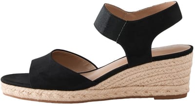 Next - Dames - Sleehakken met ronde neus en elastisch bandje - Zwart