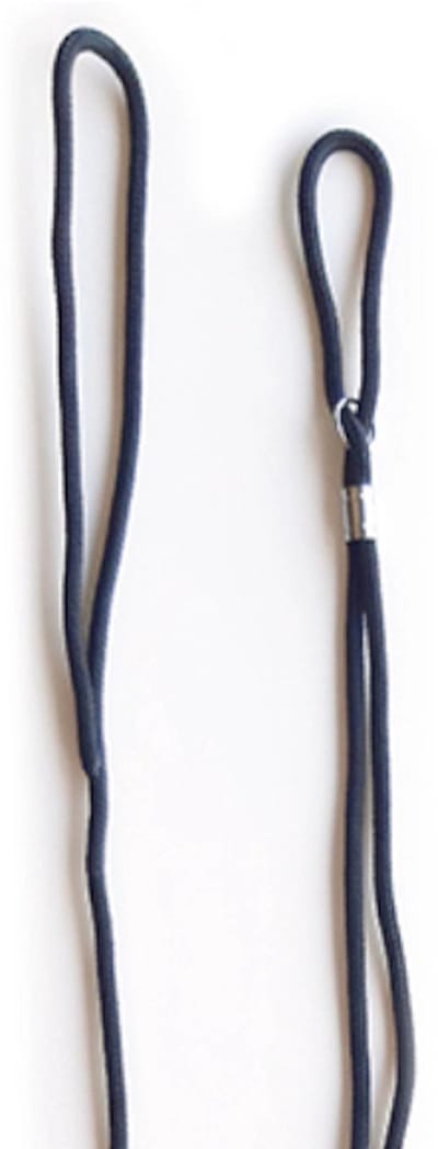 Animal Boulevard Ab32404 - Hals- En Leibanden - Hond - Ab Nylon Showlijn Zwart-5mmx120cm