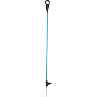 Ovale glasvezel afrasteringspaal, enkele spade Kerbl Premium (x10)