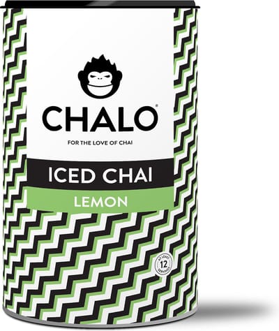 CHALO Lemon Iced Chai - Vegan Citroen Iced Tea - Zwarte Assam thee - 300GR