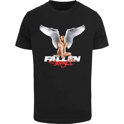 Mister Tee - Fallen Angel Heren T-shirt - XS - Zwart