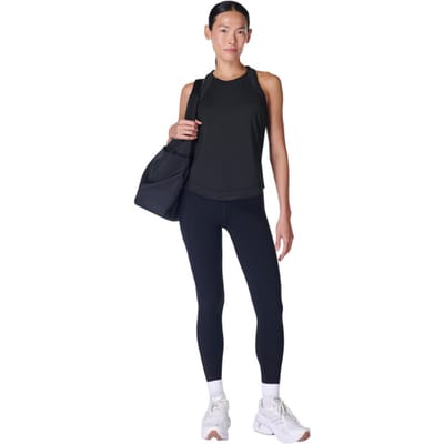 Sweaty Betty Breathe Easy Run Tank Top ZWART - Maat S