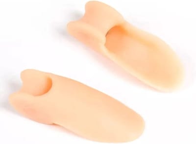 Teenspreider - Teencorrector - Likdoornverwijderaar - Hallux Valgus - Teenbeschermer - Siliconen - 2 Stuks - Kleine Teen