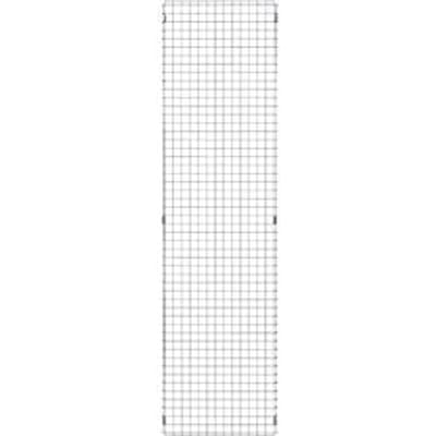 Gaaselement, van staal, B 550 x H 2086 mm, lichtzilver