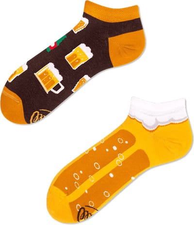 Many Mornings unisex enkelsokken - Craft Beer Low - Unisex - Maat: 35 - 38