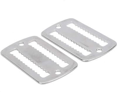 Diving Weight Belt Buckle Set van 2, RVS Duikgesp voor Gewichtsgordel, Duiken Accessoires en Veiligheidsclip