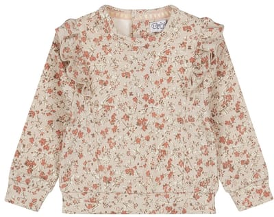 Dirkje meisjes trui Beige grey - 03 Girls berry