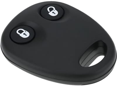 Dailygoods- Afstandsbediening 2-knoppen - Sleutel Fob Behuizing - Compatibel met Vauxhall/ Saab 900/9000 - Kunststof - Eenvoudige vervanging - Bescherming tegen stof/krassen - Sleutelbehuizing